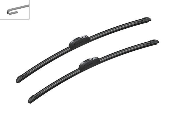 SILECEK SUPURGESI TAKIMI 550mm / 530mm LAND ROVER DISCOVERY III-IV L319 RANGE ROVER P38A L320