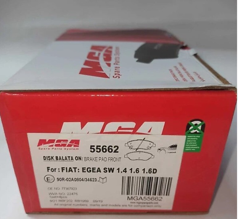 FREN BALATASI ON (FIAT EGEA 15-) MGA-55662
