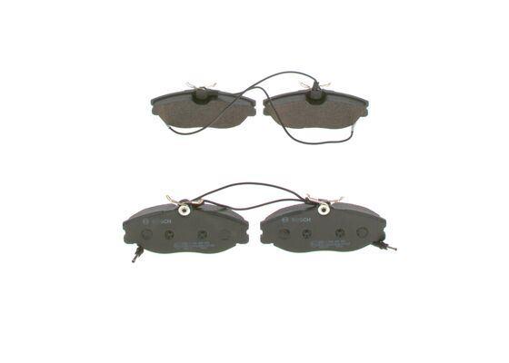 ÖN FREN BALATASI FİŞLİ P406 2.0-2.1 TD 94-04 P306 GTİ 93-01 XANTIA XM XSARA 0005