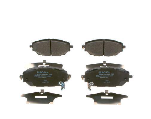 ÖN FREN BALATA TOYOTA C-HR 1.2L 8NRFTS NGX10 16- / 1.8L 2ZR-FXE HYBRID ZYX10 ZYX11 16-