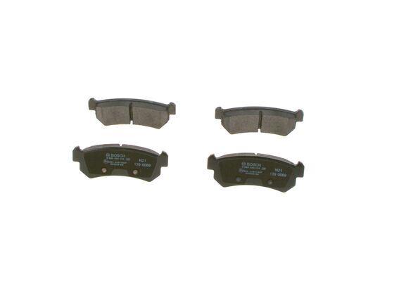 ARKA FREN BALATASI CEHEVROLET LACETTI 1.4-1.6-1.8 04  NUBIRA 1.4-1.6-1.8 2.0 04 